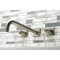 Kingston Brass KS6058CKL Wall Mount Tub Faucet, Brushed Nickel KS6058CKL - alternate 5